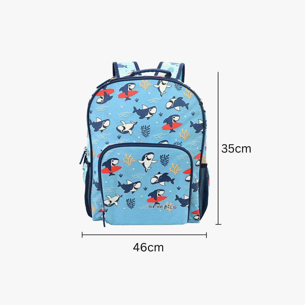 Benicia Kids Cartoon Print School Bag