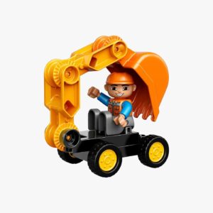 Town Truck & Tracked Excavator 10812 (26 Pieces)