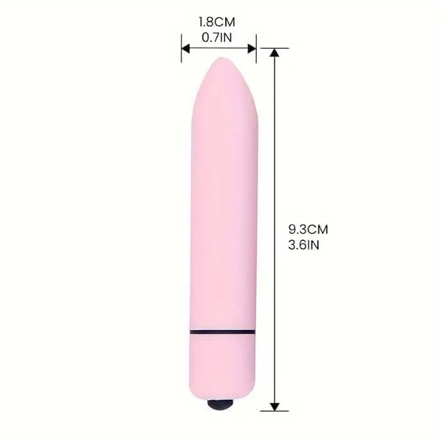 Mini Manual Vibrator Massager – (Pink)