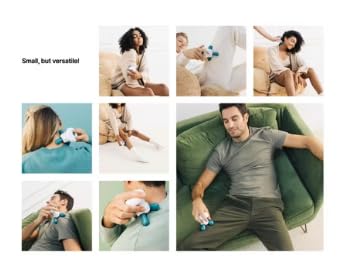 Portable Electronic Body Massager,Vibrating,Rechargeable, USB Input